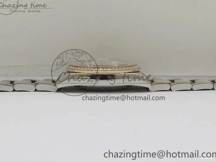 126281 Bracelet BP Gray DateJust Oyster 1:1 Best on Edition Maker RG SS 36 Roman Dial 0417